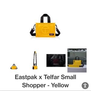 Authentic brand new Small eastpak x Telfar shopping bag